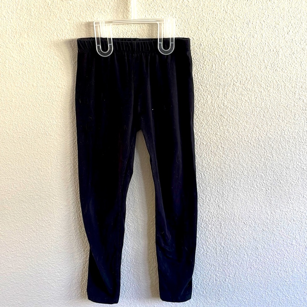 Little girls black leggings